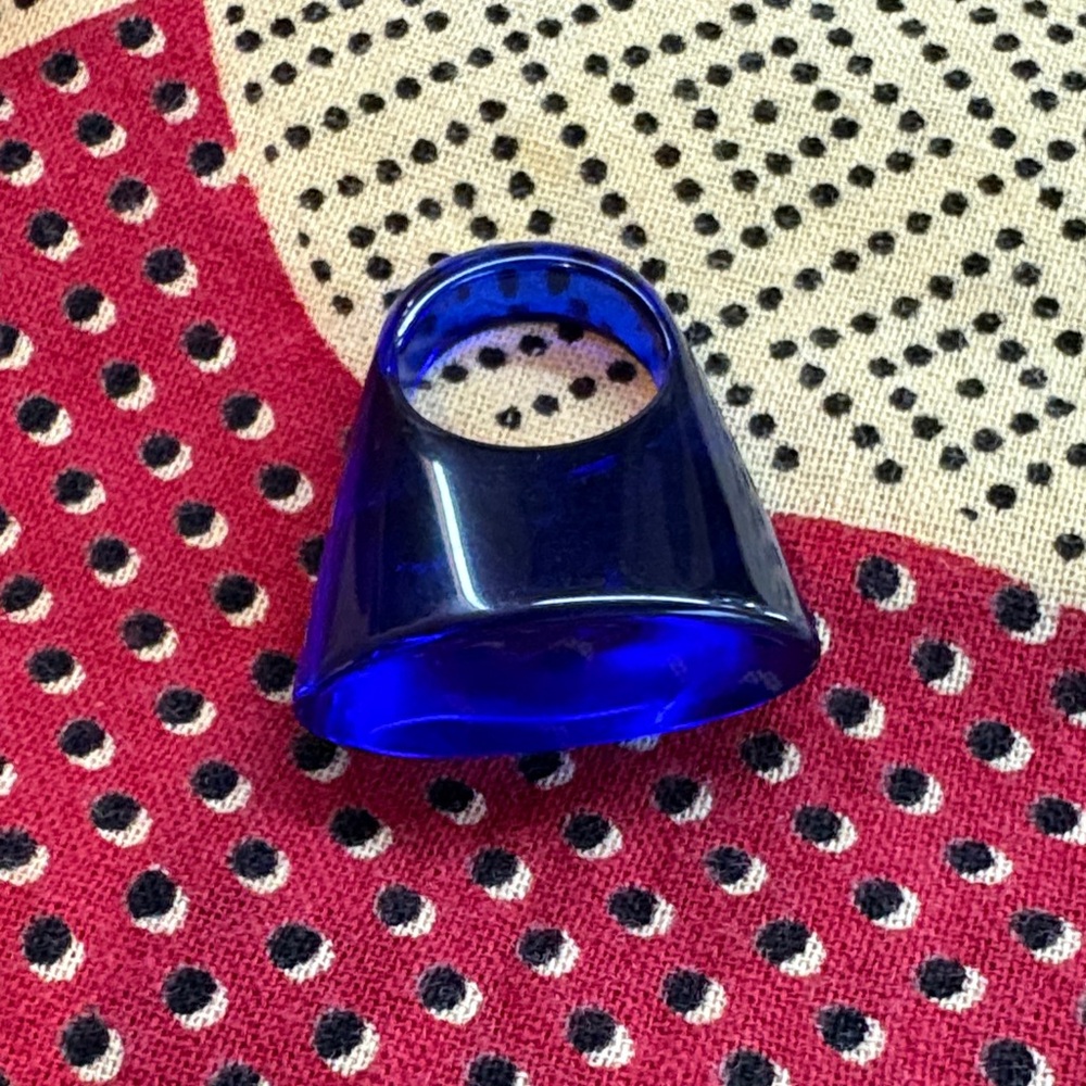 Sobral Blue Statement Ring